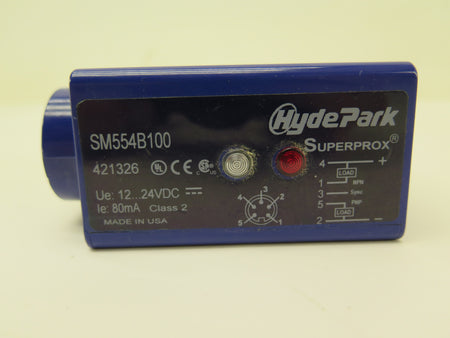 Schneider / HydePark SM554B100 Superprox Proximity Sensor 12-24Vdc - Advance Operations