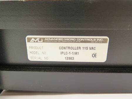 Advanced Micro Controls IPLC-1-1/A1 Intellignet Programmable Limit Controller - Advance Operations