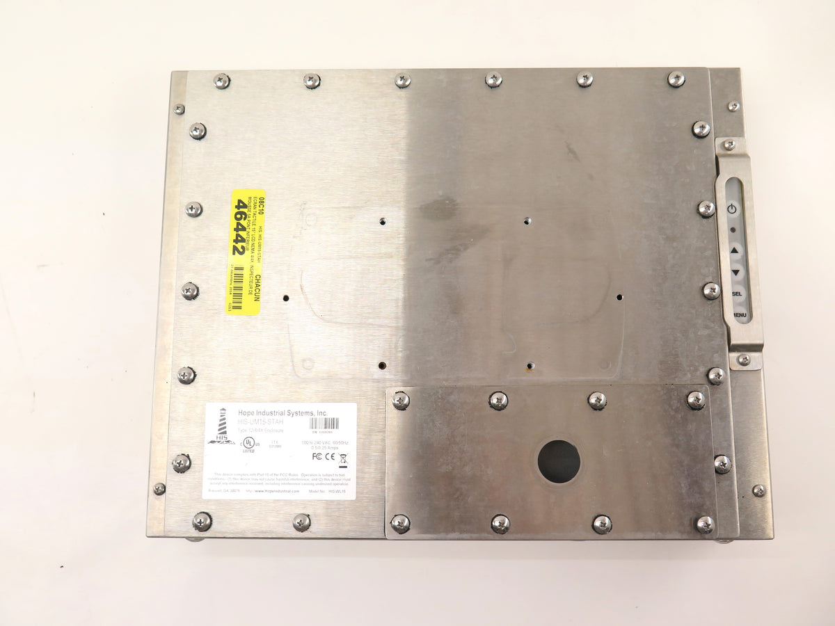 Hope Industrial Systems HIS-UM15-STAH Type 12/4/4X Enclosure HIM Interface - Advance Operations