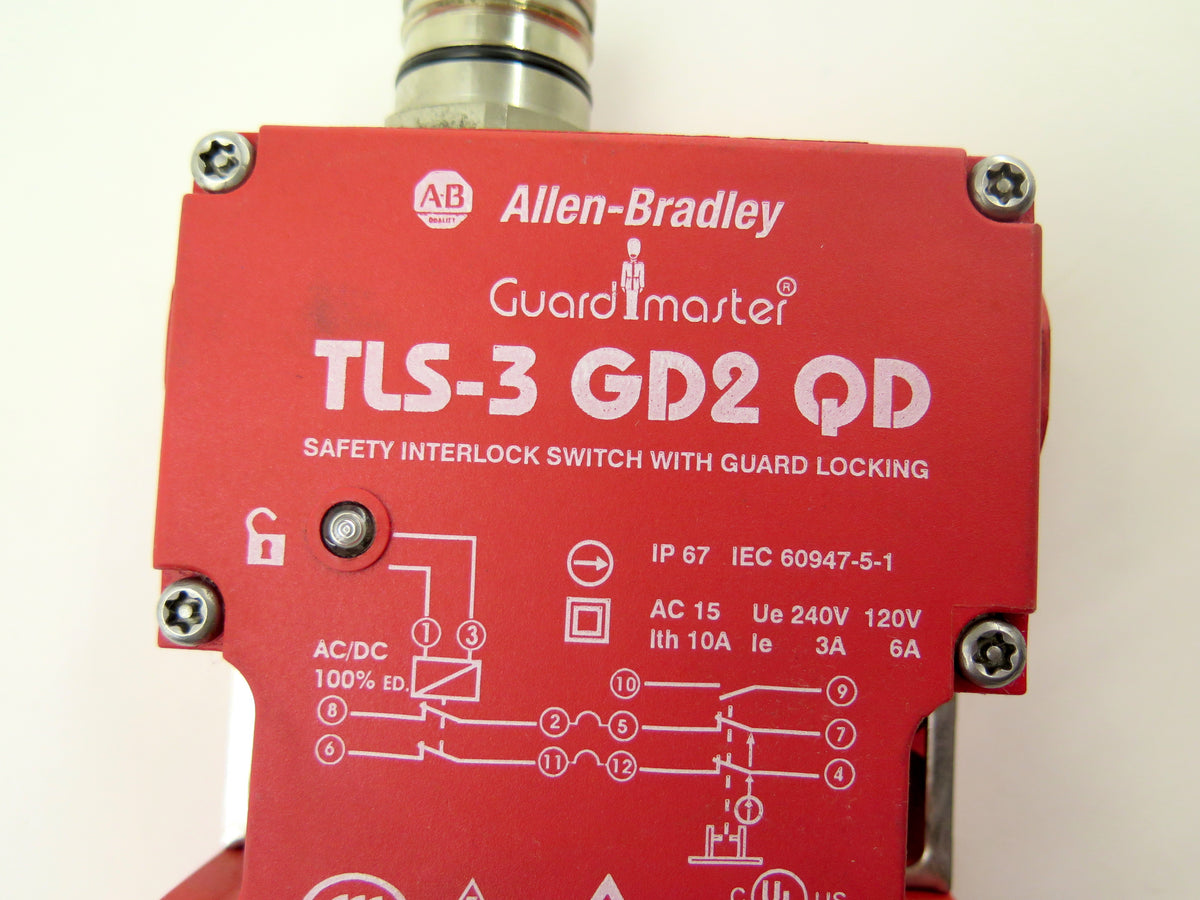 Allen-Bradley TLS-3 GD2 QD Safety Interlock Switch With Guard Locking - Advance Operations