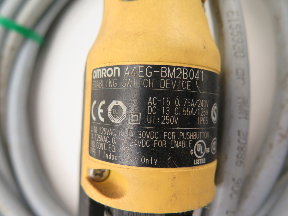 Omron A4EG-BM2B041 Enabling Switching Device Joystick & 20FT Cable - Advance Operations