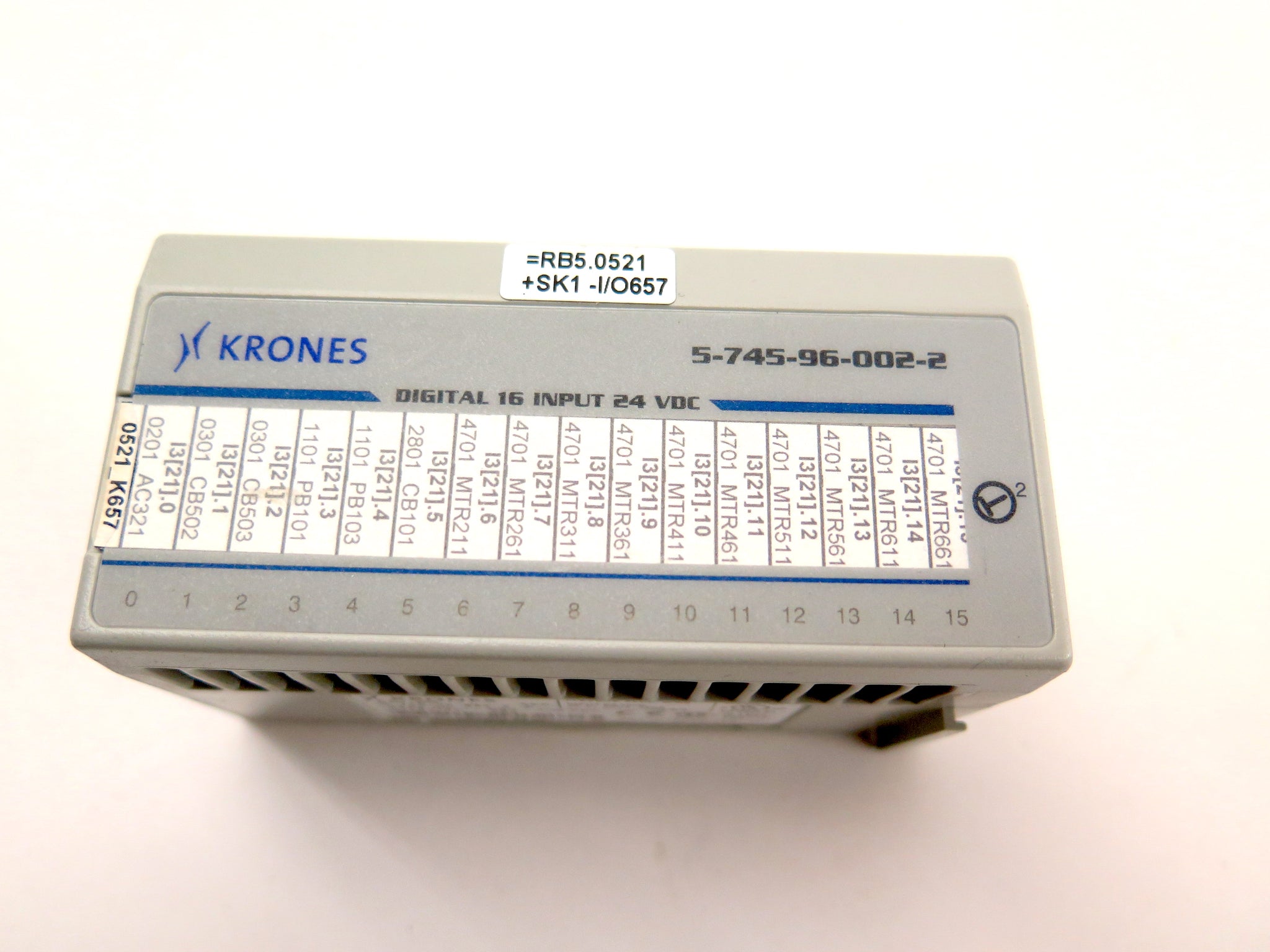 Krones 5-745-96-002-2 Flex I/O Input Module LOT OF 4 – Advance Operations