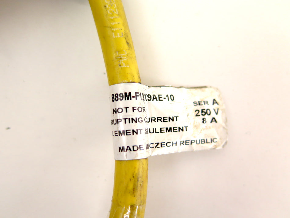 Allen-Bradley 889M-F12X9AE-10 Cable 12Pin Patchcord 6FT - Advance Operations