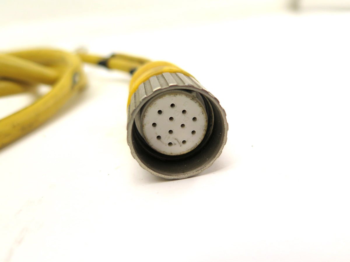 Allen-Bradley 889M-F12X9AE-10 Cable 12Pin Patchcord 6FT - Advance Operations