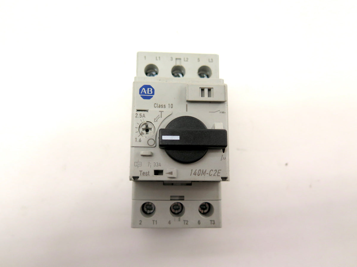 Allen-Bradley 140M-C2E-B25 Motor Protection Circuit Breaker 1.6-2.5A - Advance Operations
