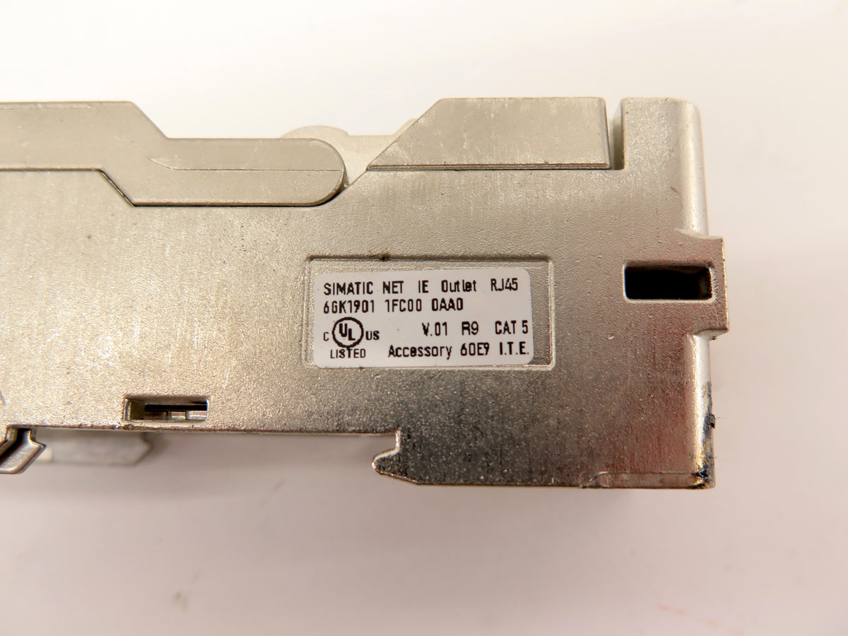Siemens 6GK1901 1FC00 0AA0 Simatic Net IE FC Outlet RJ45 - Advance Operations