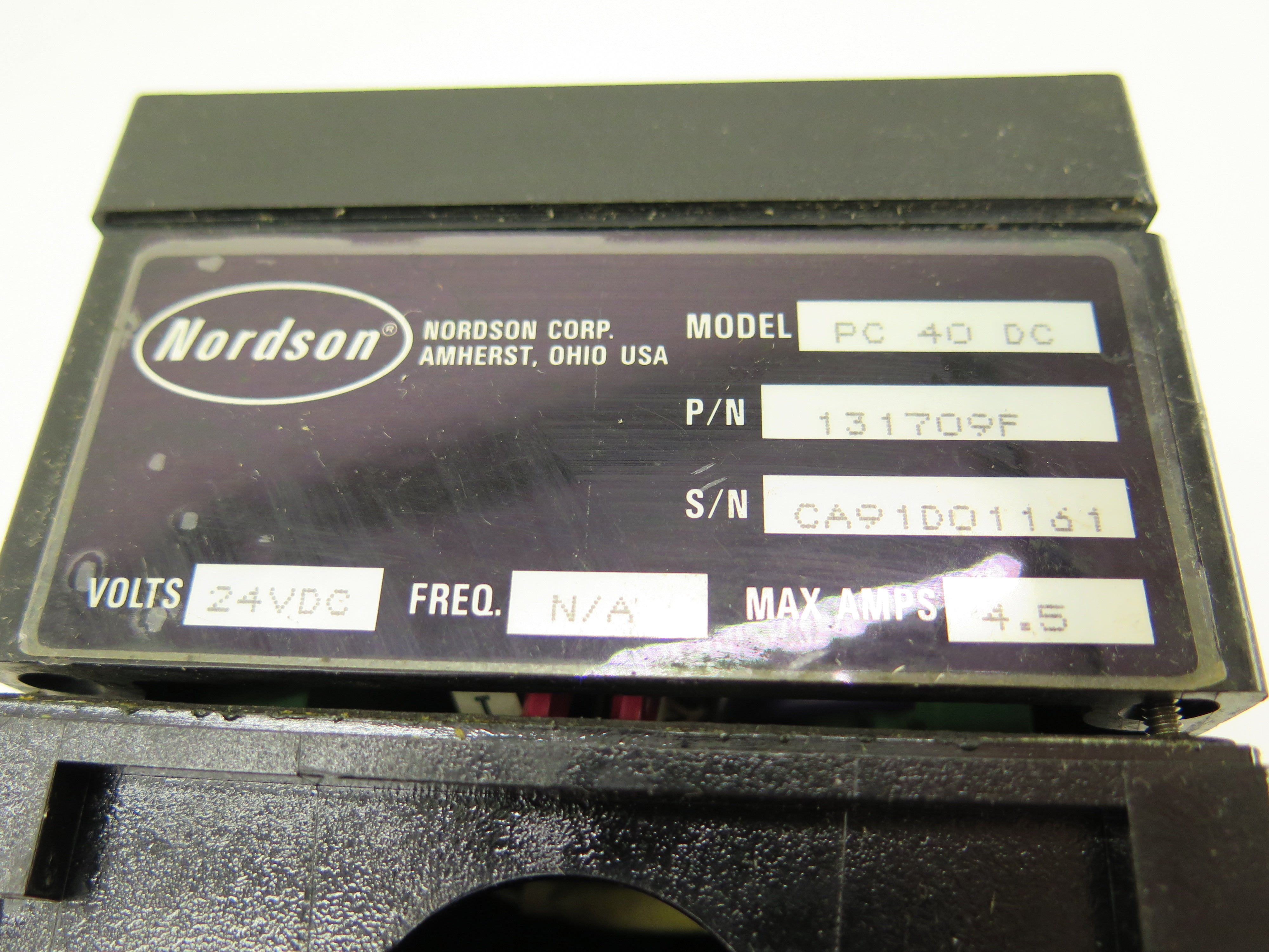 Nordson PC40DC / 131709F Pattern Controller 24Vdc 4.5A - Advance Operations