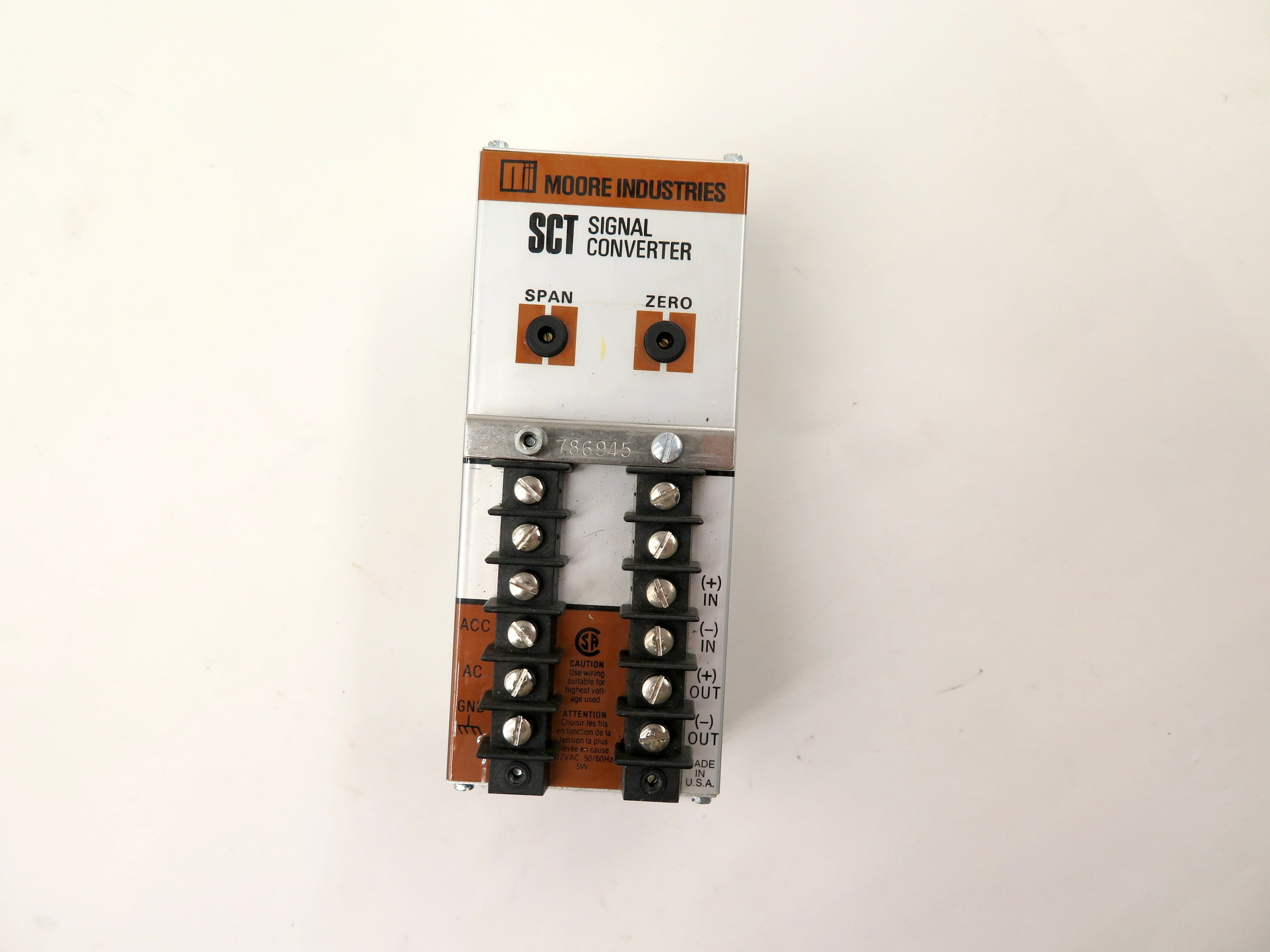 Moore Industries SCT Signal Converter - Advance Operations