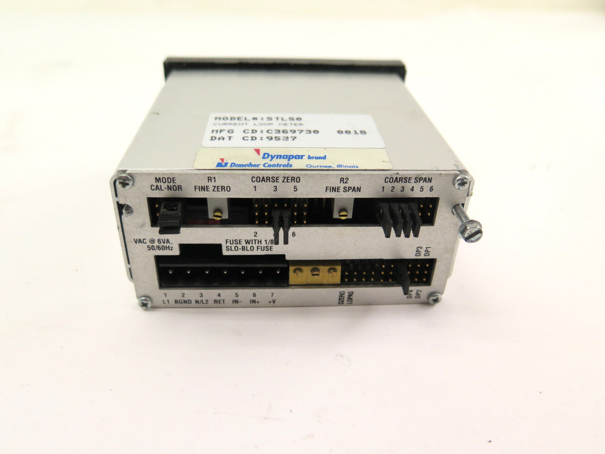 Dynapar STLS0 Current Loop Meter - Advance Operations