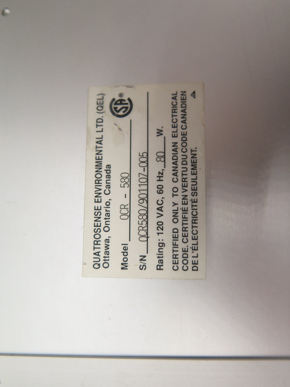 Quattrosense Environmental LTD 8 Slot Chassis QCR-580 - Advance Operations