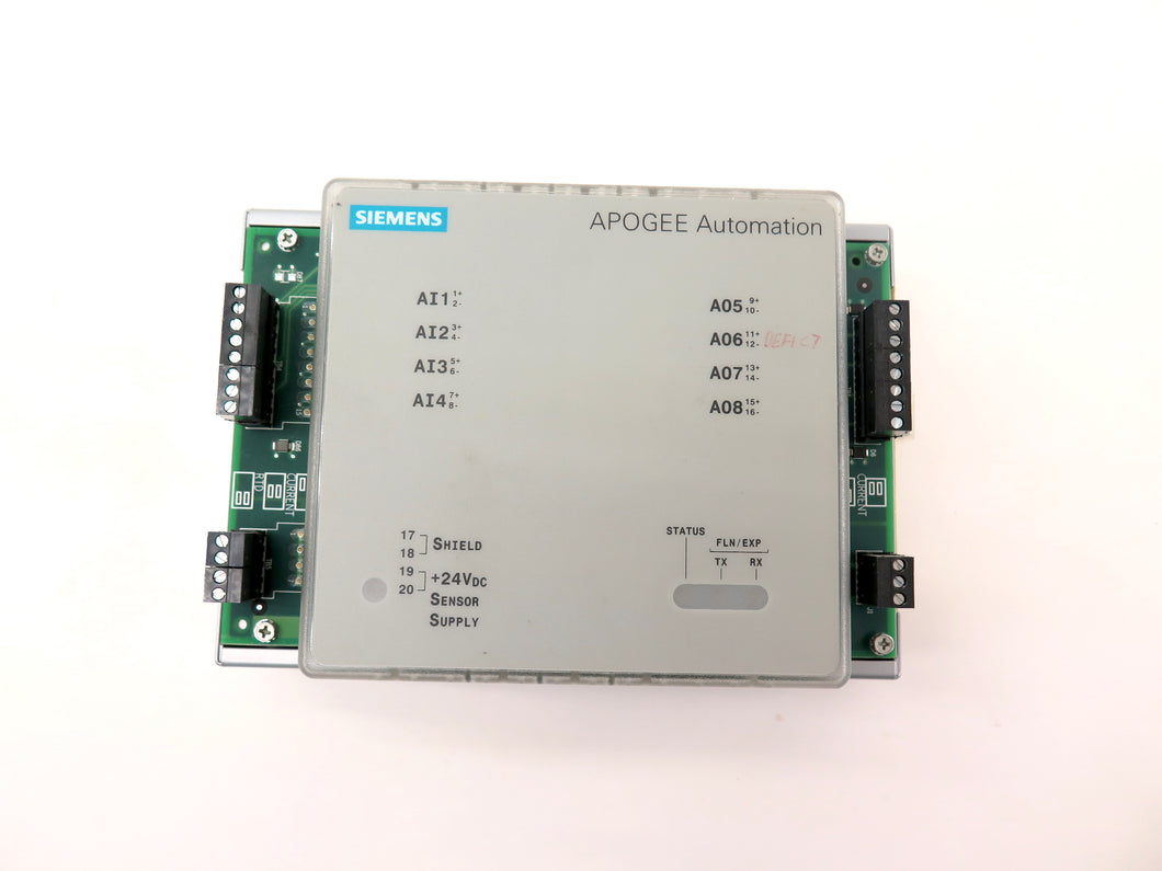 Siemens APOGEE Automation Analog Point eXpansion HOA Ready 4AI 4AO 549-214 - Advance Operations
