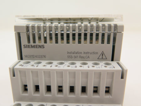 Siemens 553-141 Rev.CA Digital Input Module - Advance Operations