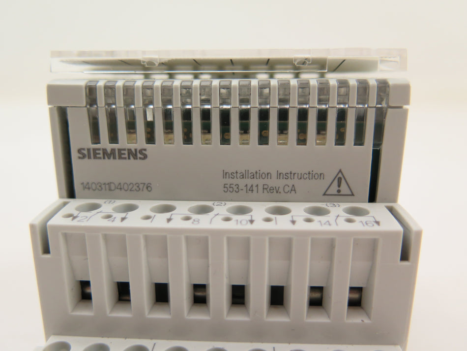 Siemens 553-141 Rev.CA Digital Input Module - Advance Operations