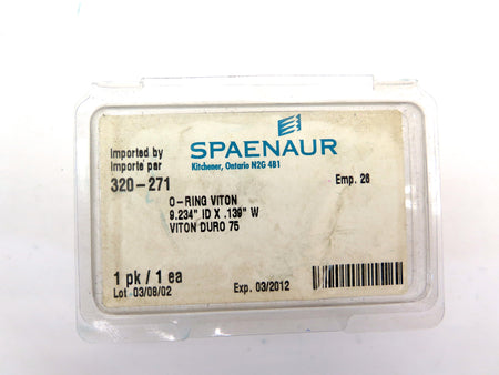 SPAENAUR 320-271 O-RING VITON DURO 75 9.234" ID X .139" W - Advance Operations