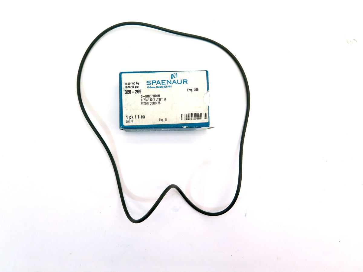 Spaenaur 320-269 O-Ring Viton Duro 75 8.734 ID X .139" W - Advance Operations
