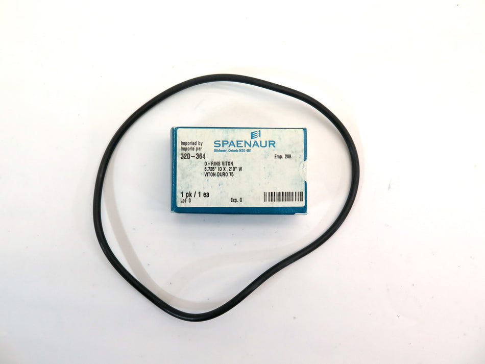 Spaenaur 320-364 O-Ring Viton Duro 75 6.725" ID X .210" W - Advance Operations