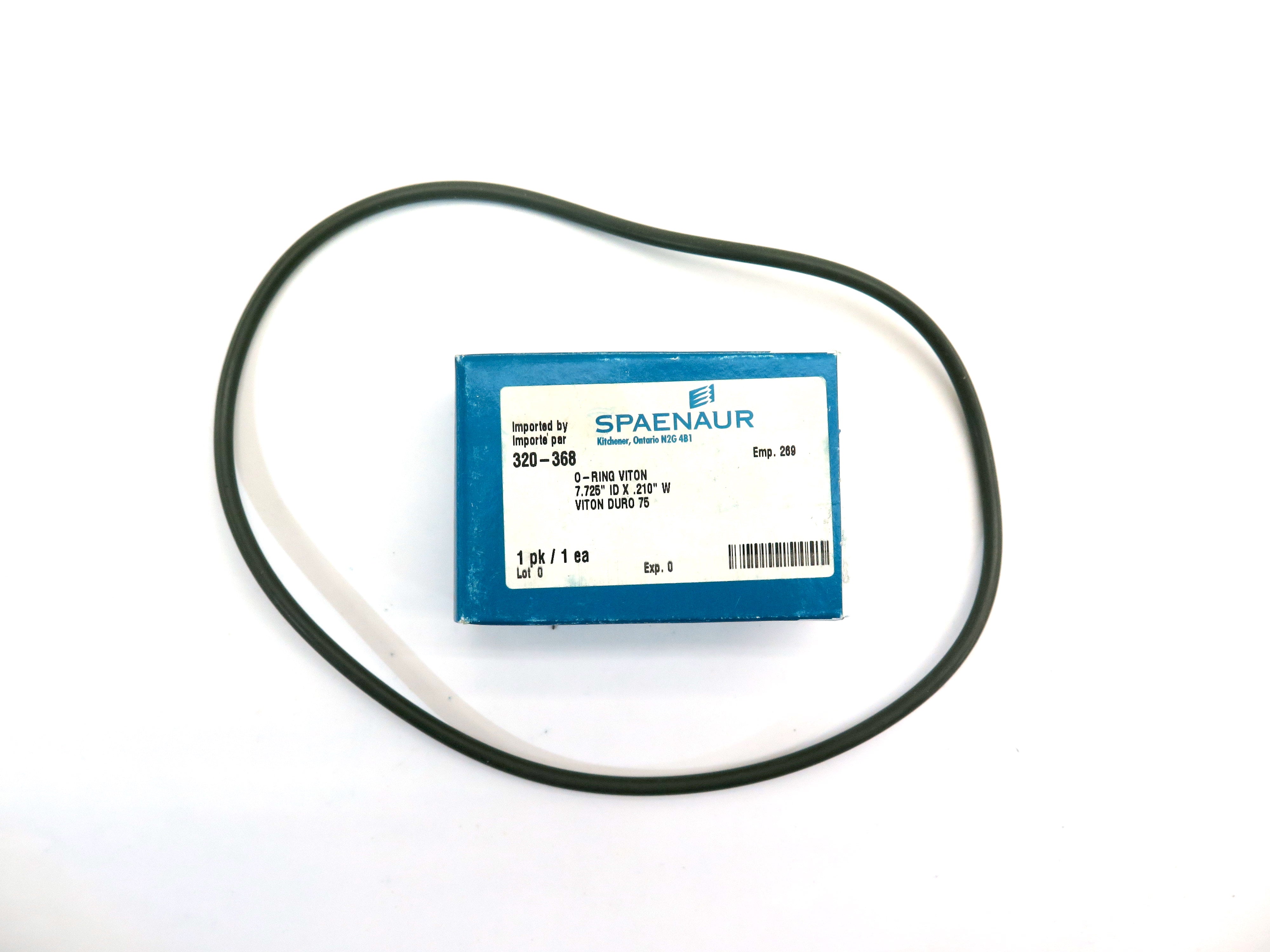 Spaenaur 320-368 O-Ring Viton Duro 75 7.725" ID X .210" W - Advance Operations