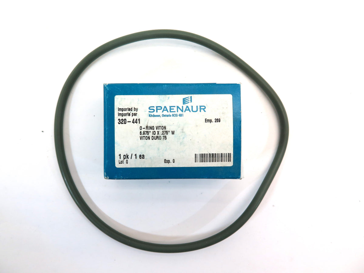 Spaenaur 320-441 O-Ring Viton Duro 75  6.975"  ID X .275" W - Advance Operations