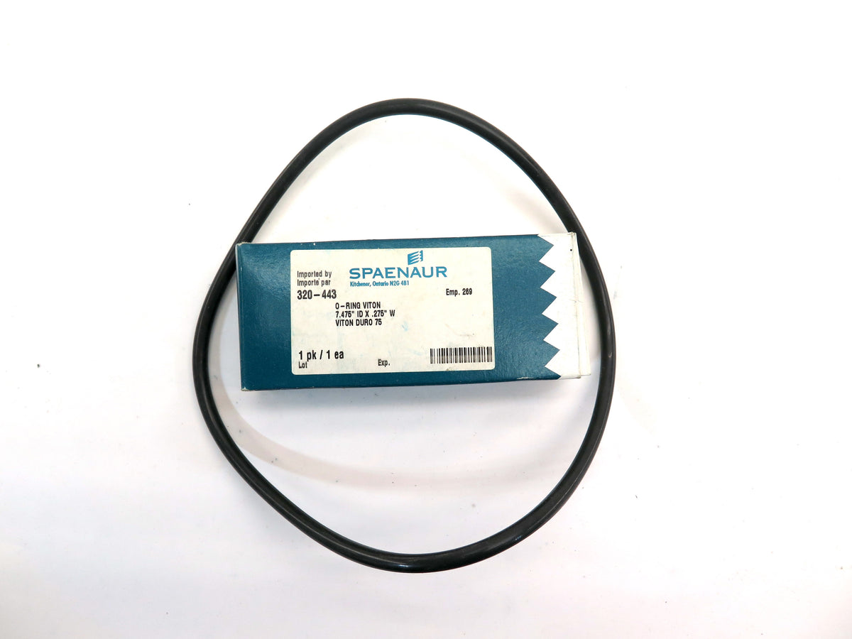 Spaenaur 320-443 O-Ring Viton Duro 75. 7.475 ID X .275 W - Advance Operations