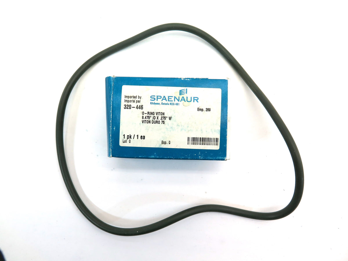 Spaenaur 320-446 O-Ring Viton Duro 75  8.475" ID X .275 W - Advance Operations