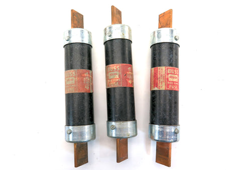 Buss NOS-200 One Time Fuse 600v  Lot of 3 - Advance Operations
