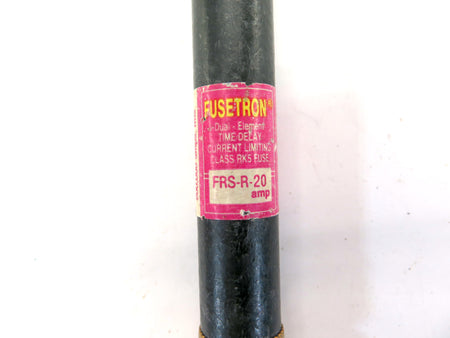 Fusetron FRS-R-20 & FRS-R6  2 of each model  Time Delay Fuse Lot of 4 - Advance Operations
