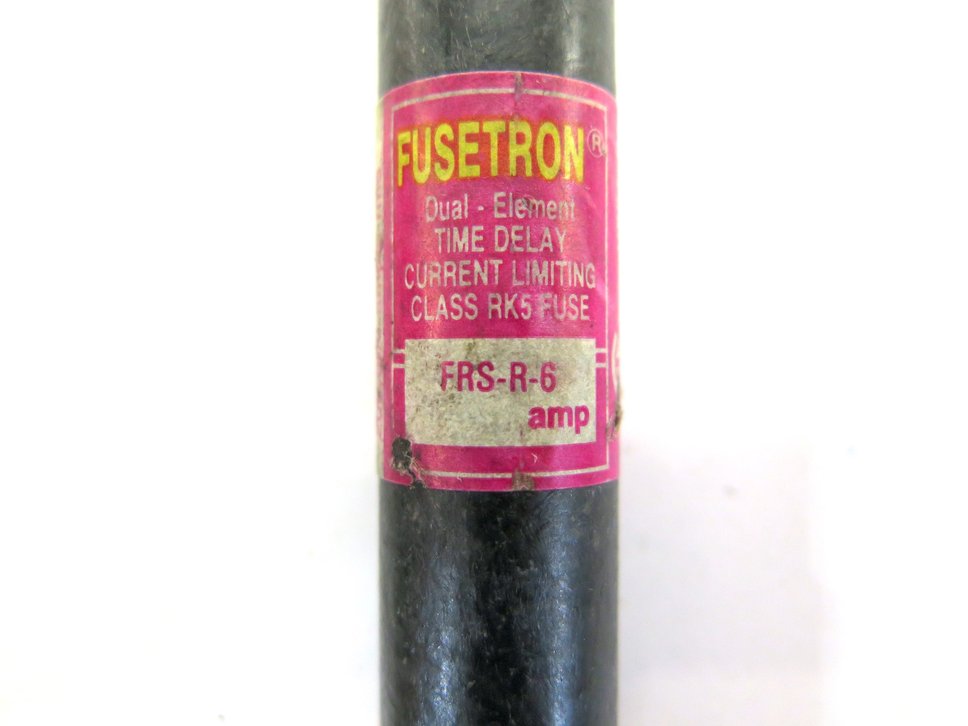 Fusetron FRS-R-20 & FRS-R6  2 of each model  Time Delay Fuse Lot of 4 - Advance Operations