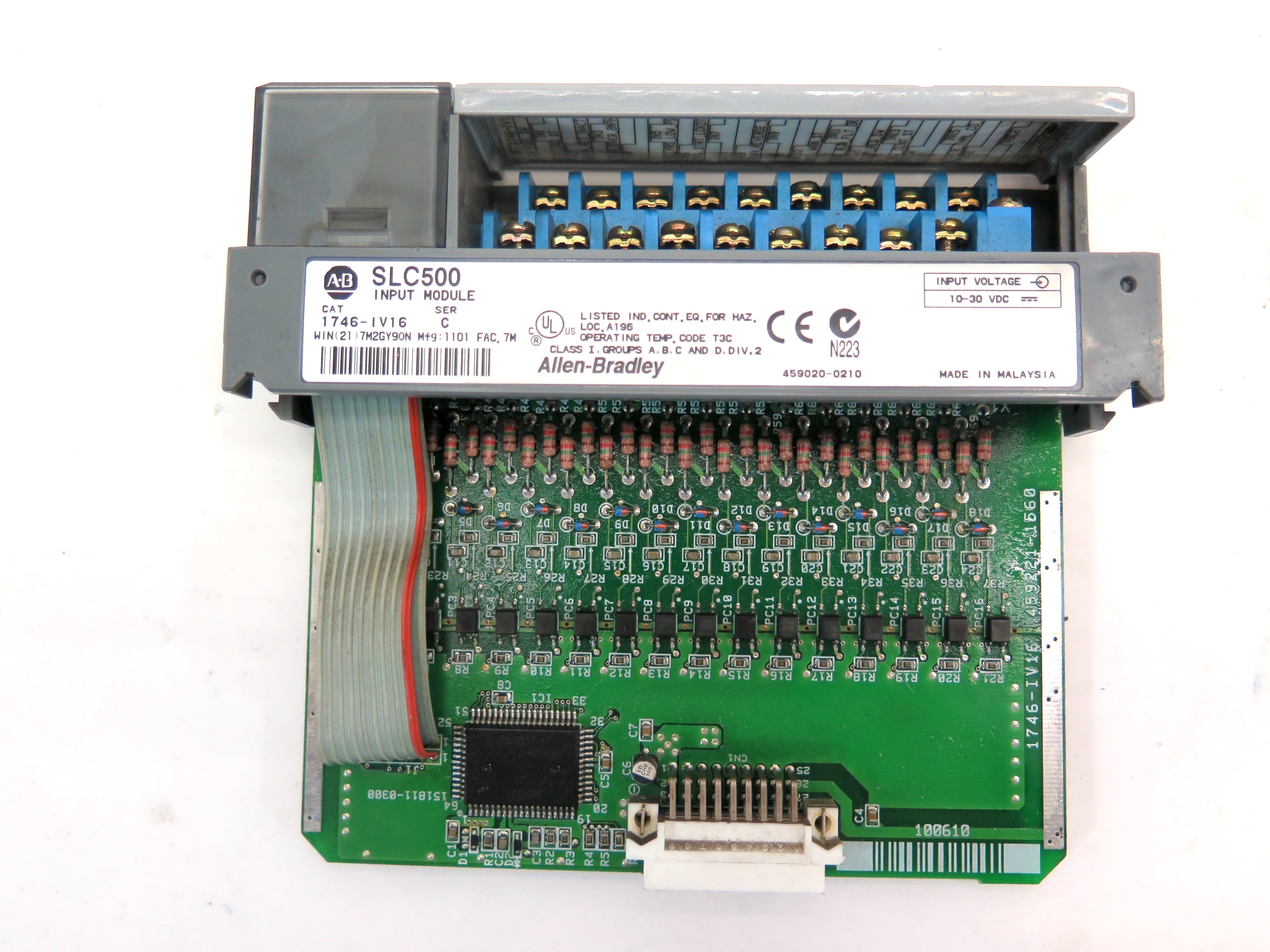 Allen-Bradley SLC 500 1746-IV16 Input Module Lot of 2 - Advance Operations
