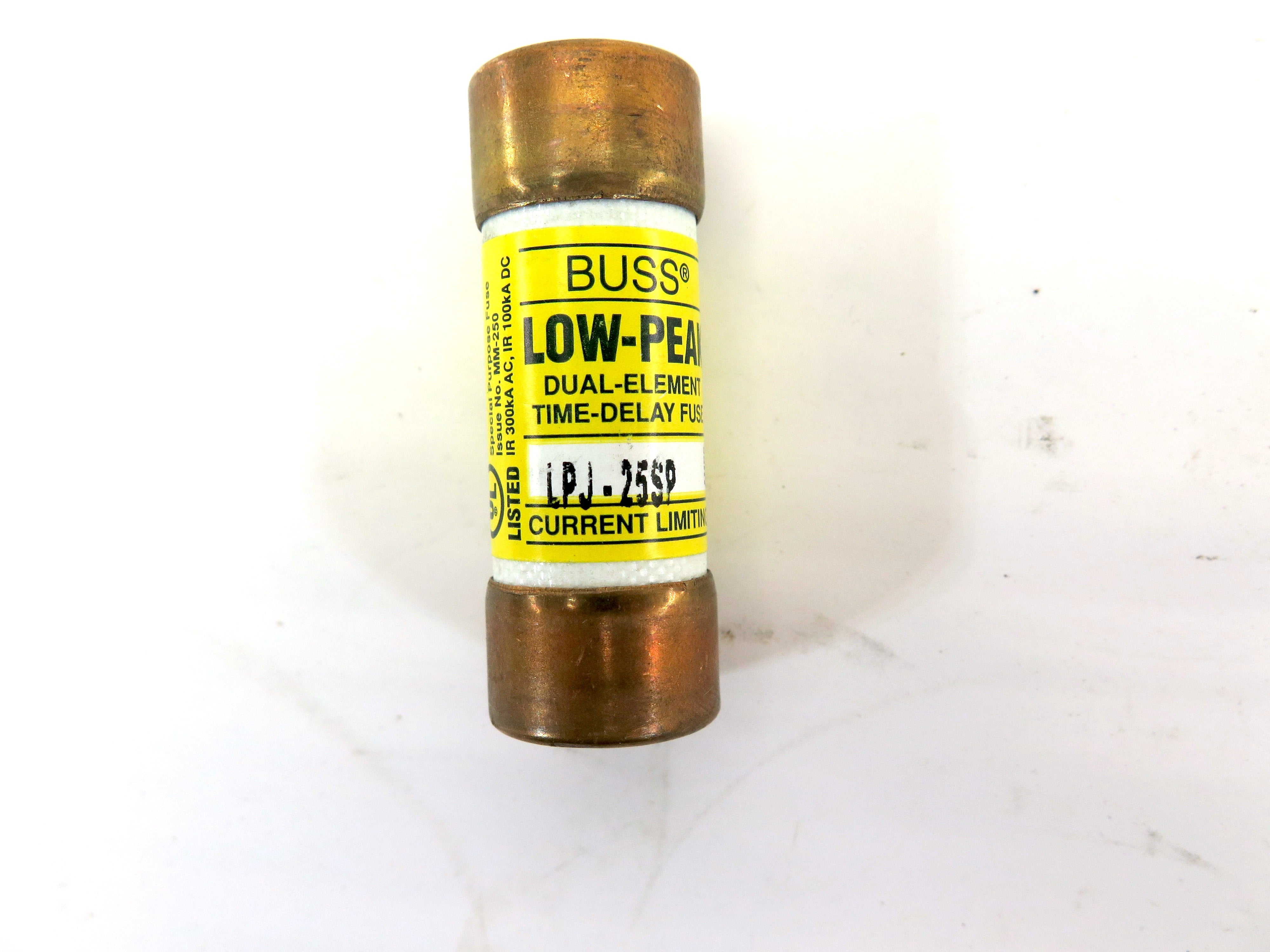 Buss LPJ 25SP Class J Dual Element Time-Delay Fuse 25A - Advance Operations