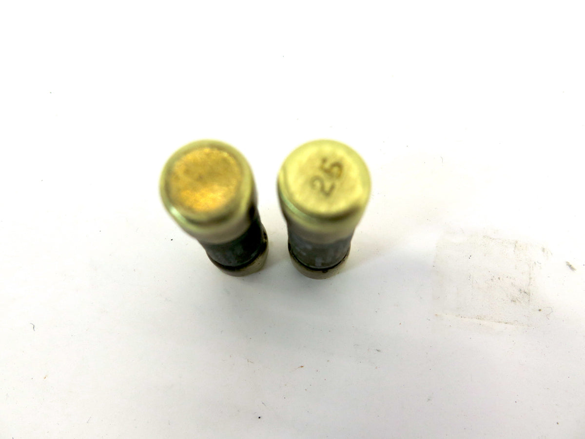 Gould- Shawmut CRN25 Type D Time-Delay Fuse 25 Amps 250V Lot of 2 - Advance Operations