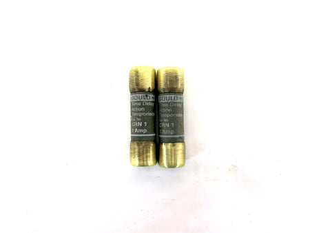 Cefco CRN 1 Type D Time Delay Fuse 1 amps 250V lot of 2 - Advance Operations