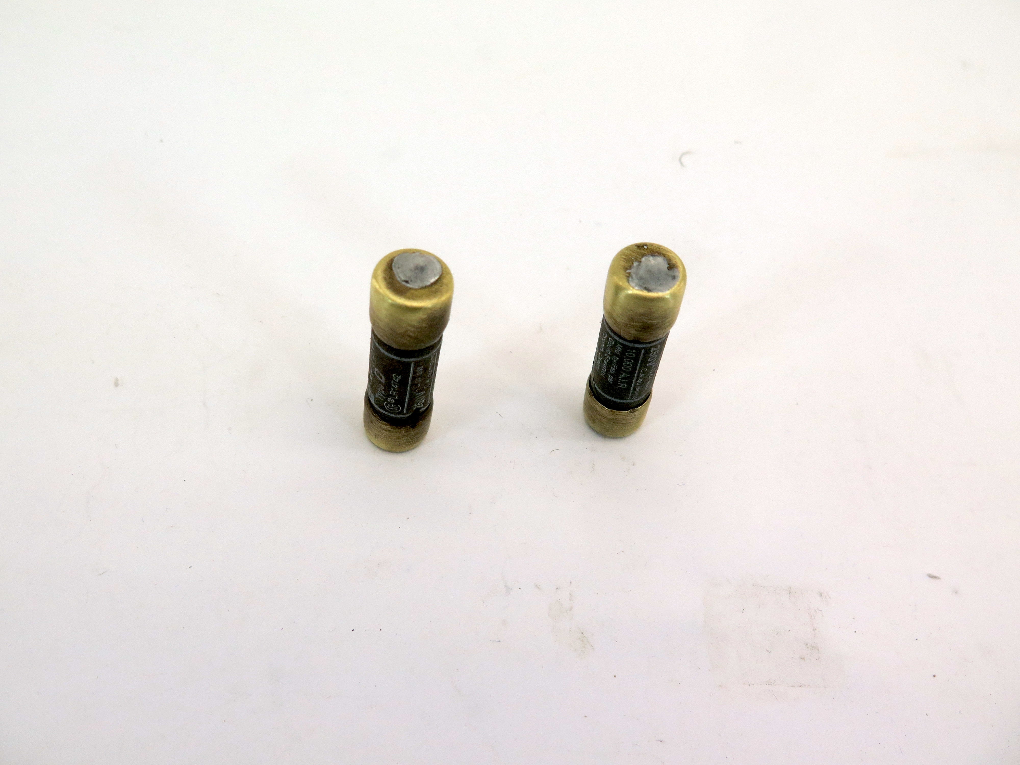 Cefco CRN 1 Type D Time Delay Fuse 1 amps 250V lot of 2 - Advance Operations