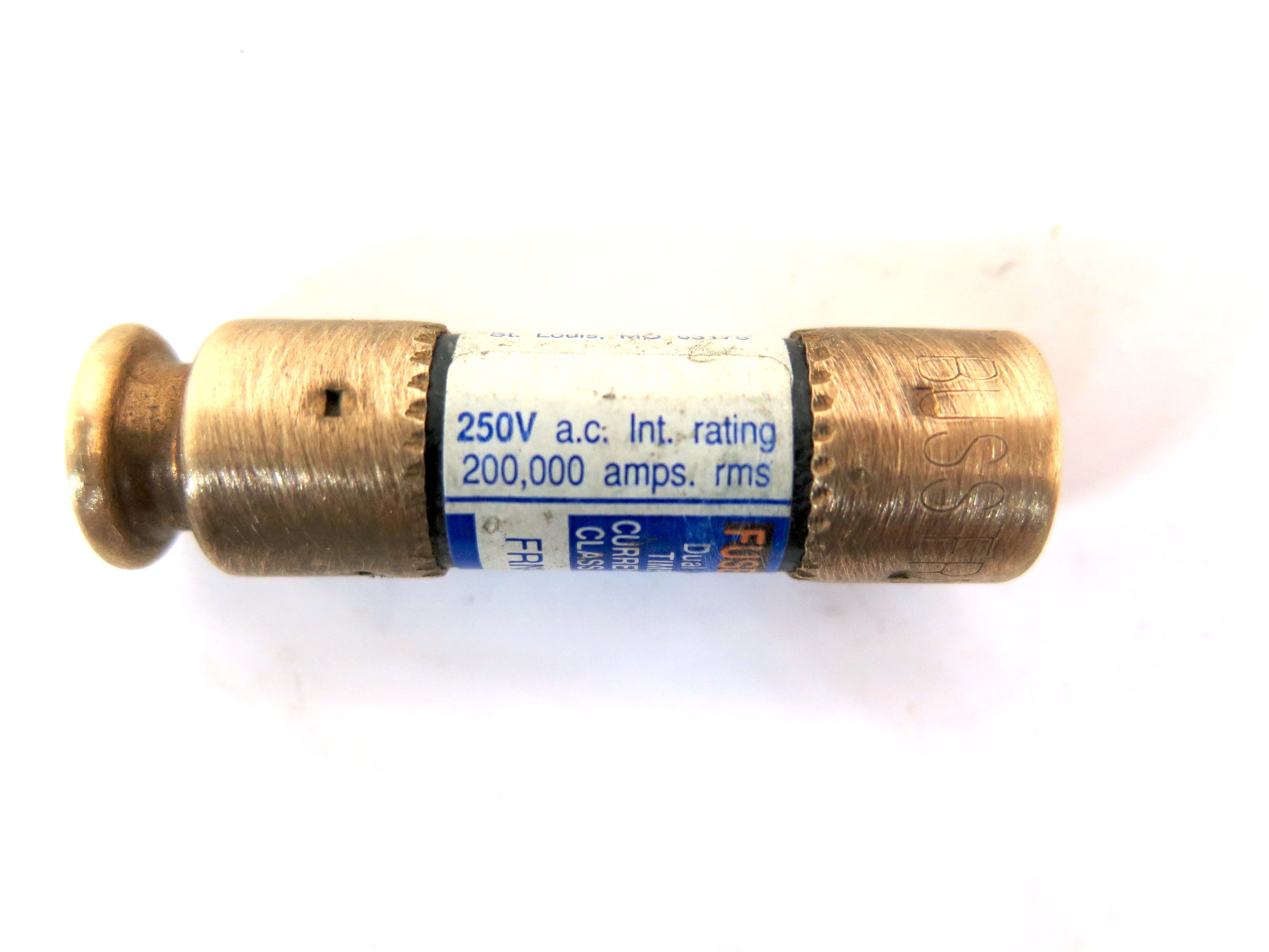 Fusetron FRN-R 1/2 Class D  Time Delay Fuse 1/2 A 250Vac Lot of 6 - Advance Operations