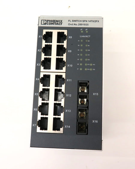 Pheonix Contact FL Switch SFN 14TX/2FX Ethernet Switch - Advance Operations