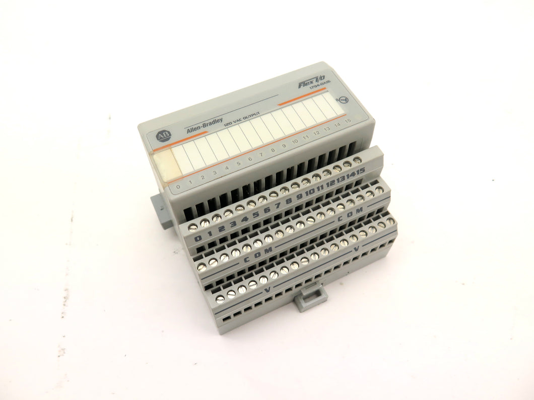 Allen-Bradley 1794-0A16 120Vac Output Module Flex I/O 16 Point - Advance Operations