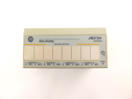 Allen-Brardley 1794-OE4/B Analog Output Module Flex I/O - Advance Operations