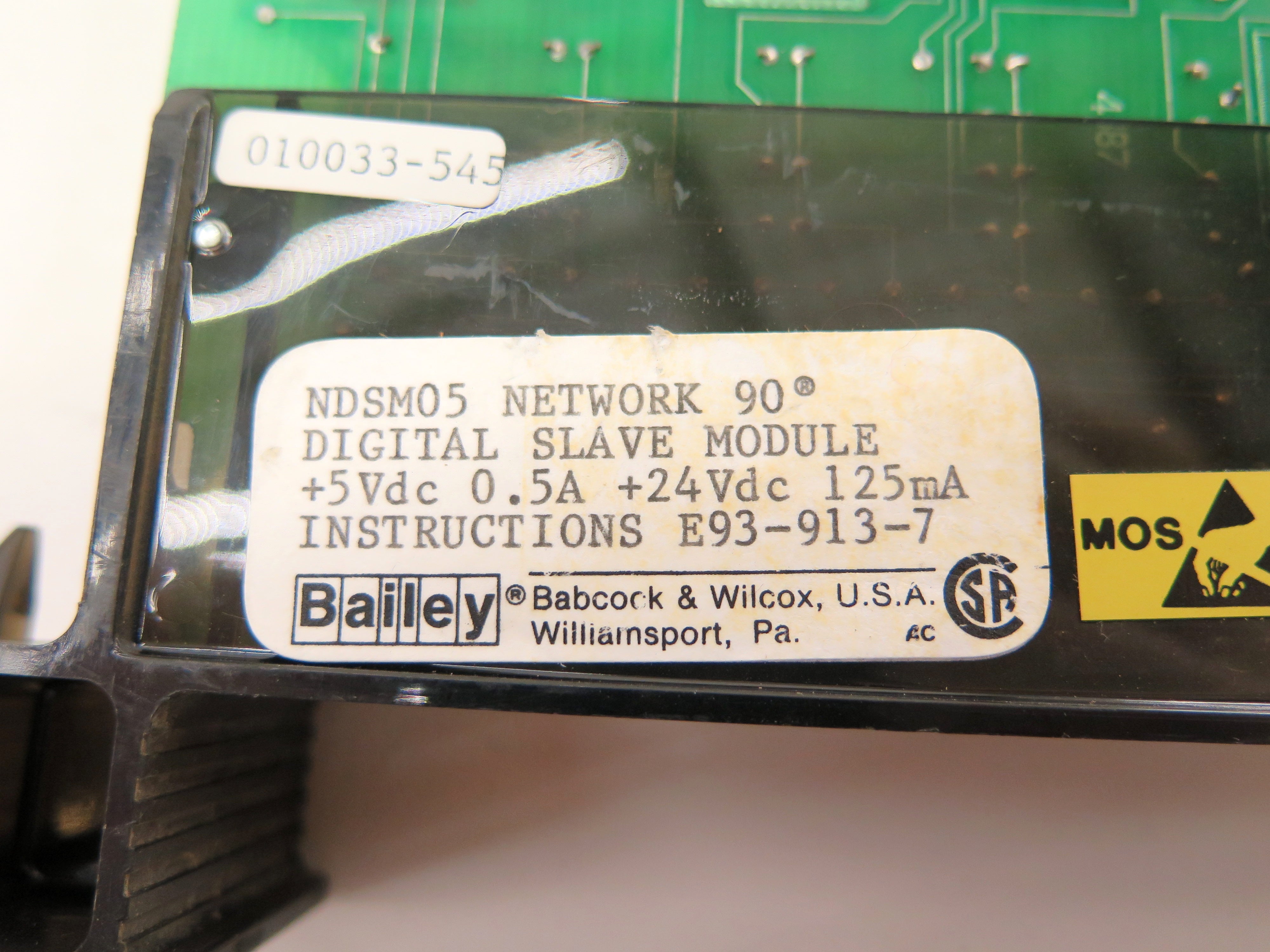 ABB /Bailey NDSM05 Digital Slave Module LOT OF 2 - Advance Operations