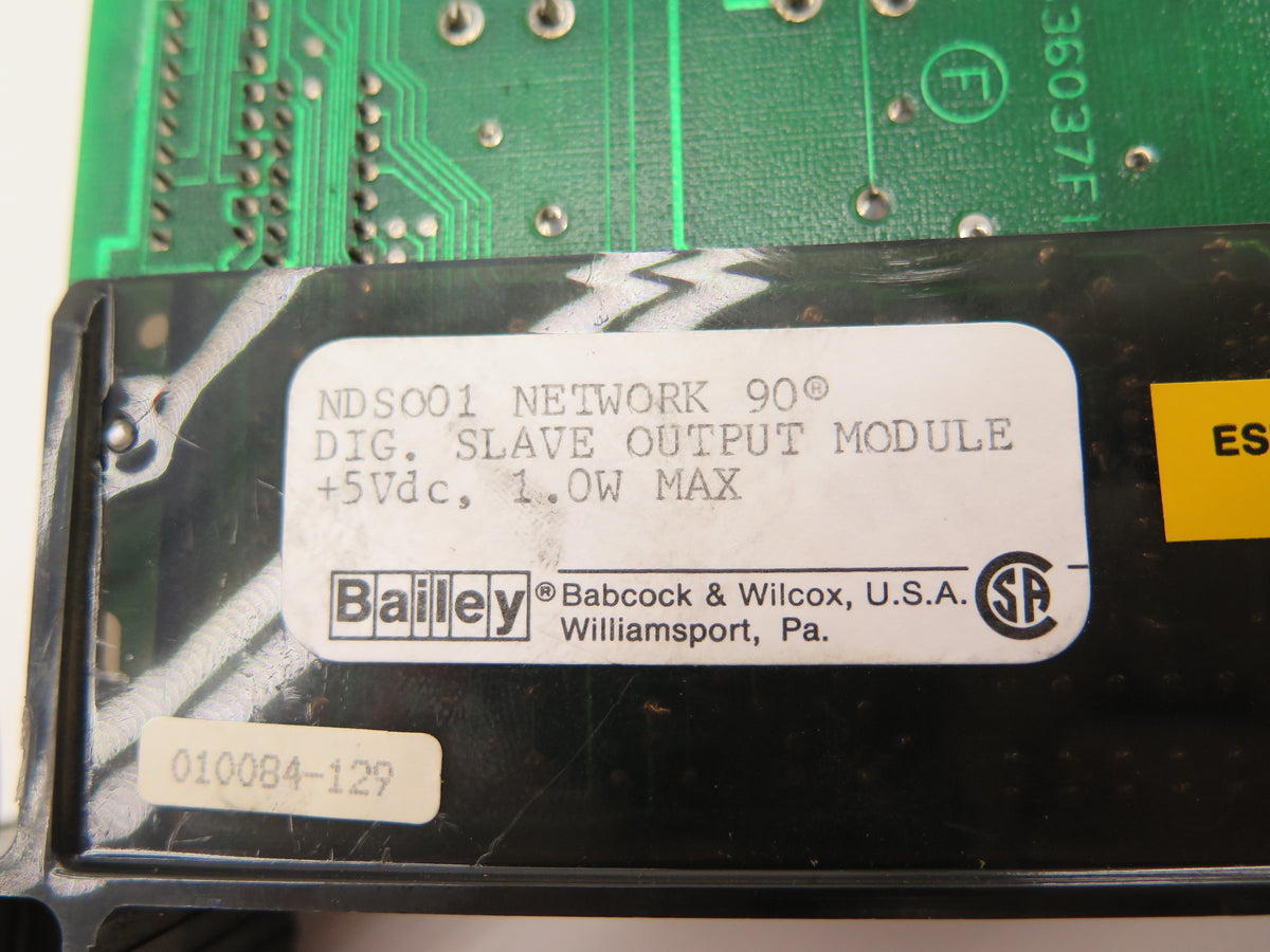 ABB / Bailey NDSO01 Network 90 Digital Slave Output Module - Advance Operations