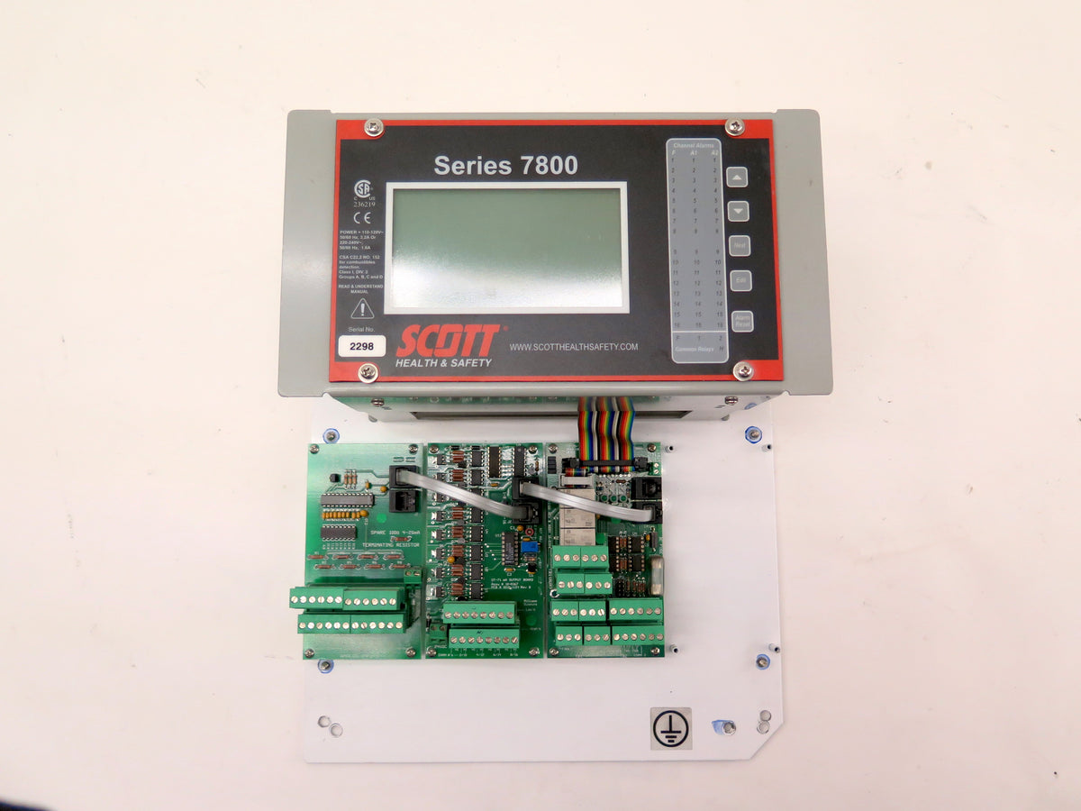 3M / Scott Health & Safety Series 7800 Controller & ST-71 Analog Input Module - Advance Operations