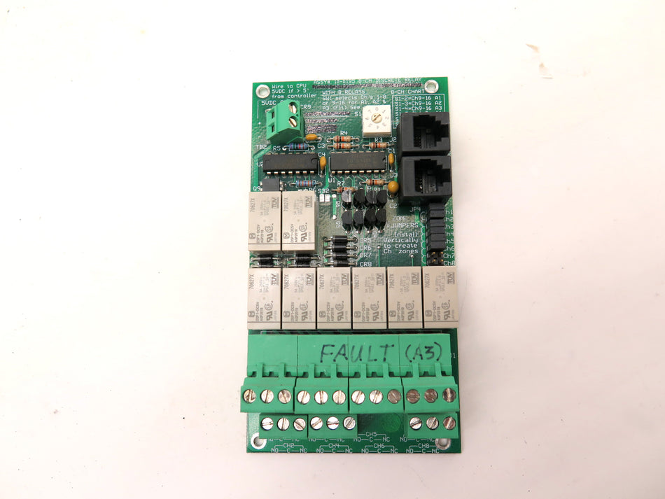 RC Systems 8 Channel Discrete Relay 10-0195 missing connector - Advance Operations