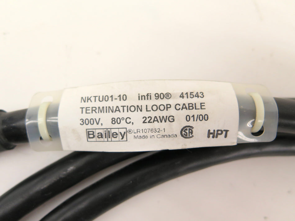 ABB NKTU01-10 Infi 90 Termination Loop Cable used - Advance Operations