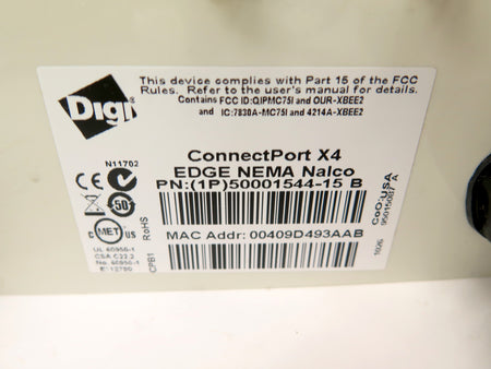 Digi Nalco Global Gateway 50001544-15 Connectport X4 - Advance Operations