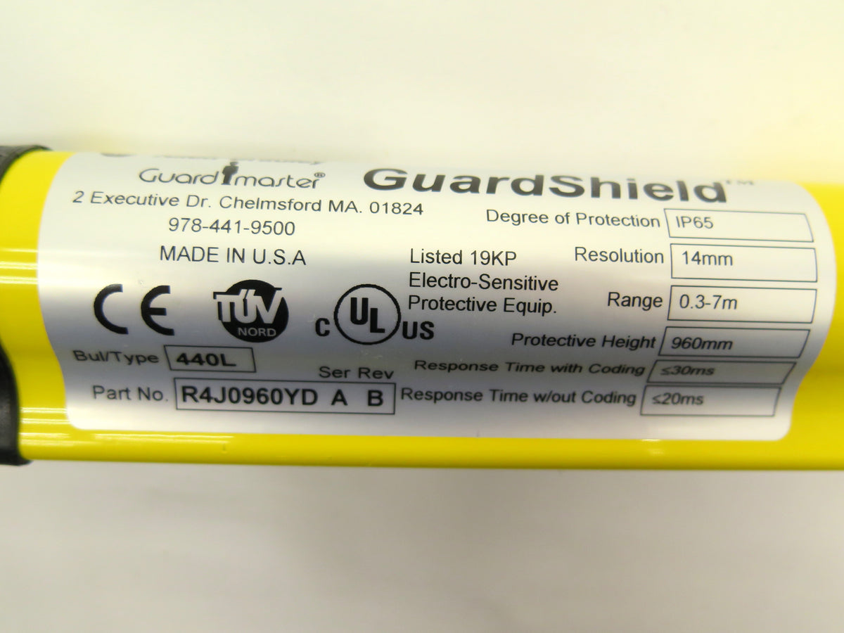 Allen-Bradley GuardShield Light Curtain R4J0960YD Ser. A - Advance Operations
