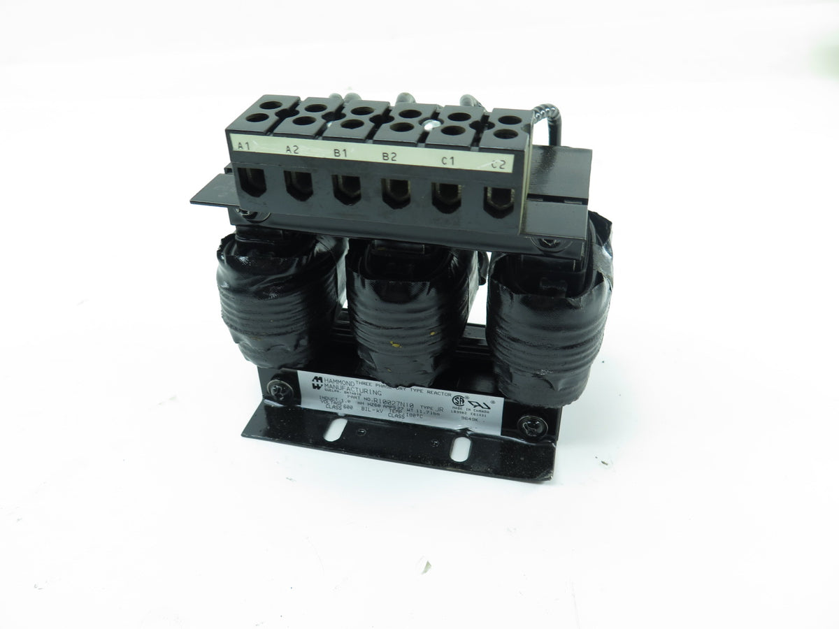 Hammond Manufacturing RI0027N10 Three Phase Dry Type Reactor - Advance Operations