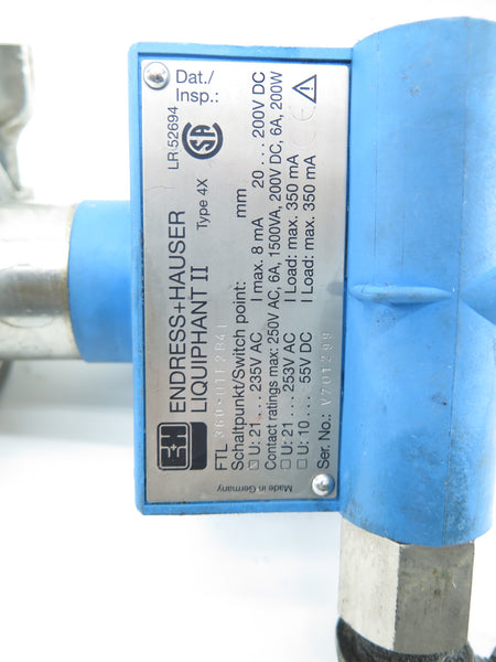 Endress Hauser FTL 360UTE2B4L Liquiphant II Level Switch - Advance Operations