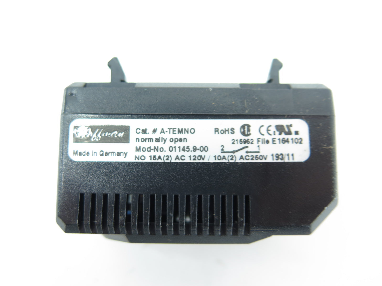 Hoffman A-TEMNO Temperature Switch 3-140_  01145.9-00 - Advance Operations