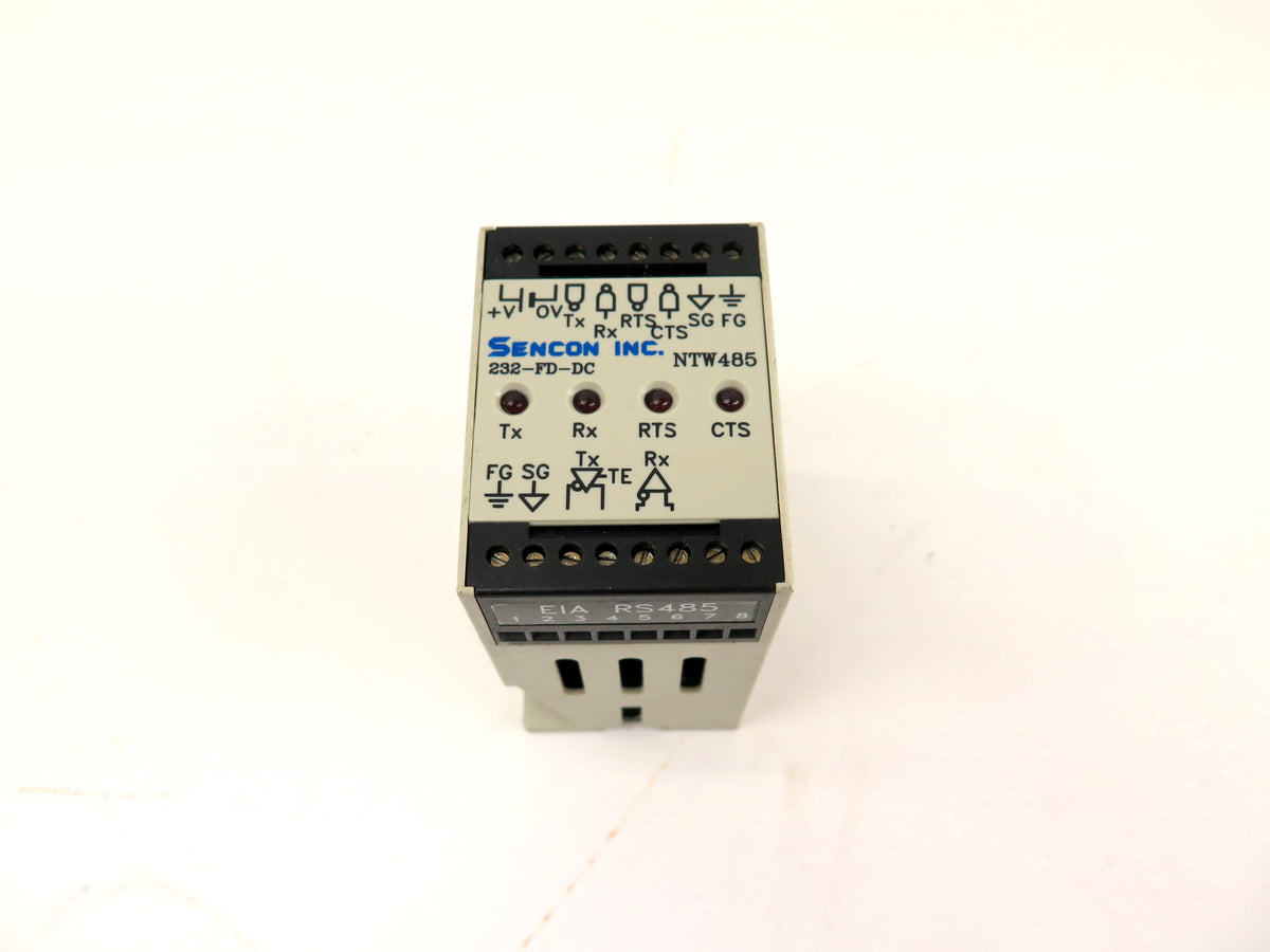 Sencon Inc. 232-FD-DC / NTW485-232-FD-DC Control relay - Advance Operations
