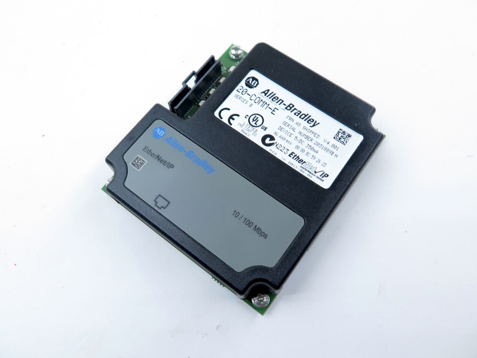 Allen-Bradley 2-COMM-E Series B Ethernet/IP Interface Adapter 10/100Mbps - Advance Operations