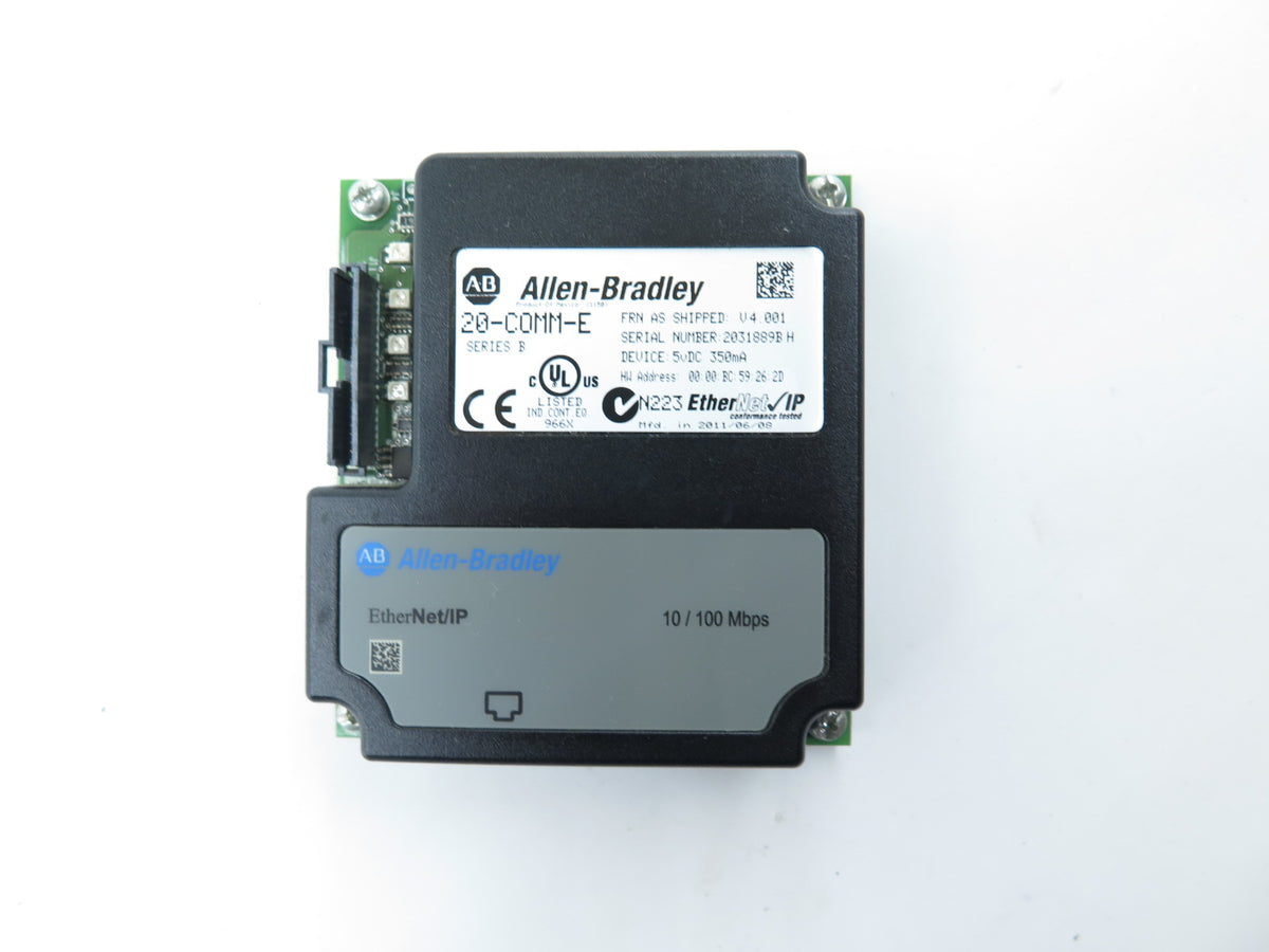 Allen-Bradley 2-COMM-E Series B Ethernet/IP Interface Adapter 10/100Mbps - Advance Operations