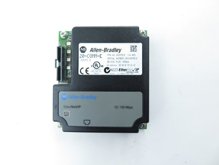 Allen-Bradley 2-COMM-E Series B Ethernet/IP Interface Adapter 10/100Mbps - Advance Operations